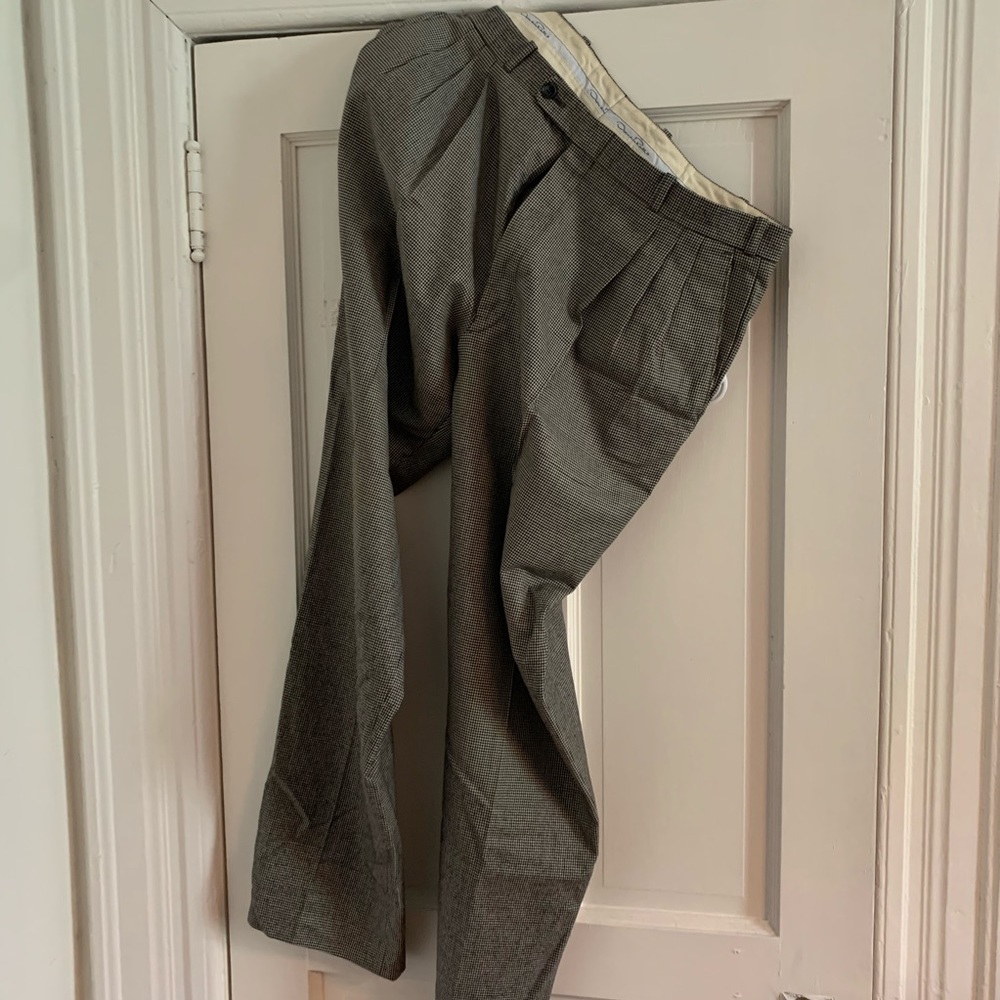Oscar De La Renta Wool Pants